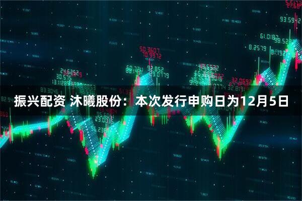 振兴配资 沐曦股份：本次发行申购日为12月5日